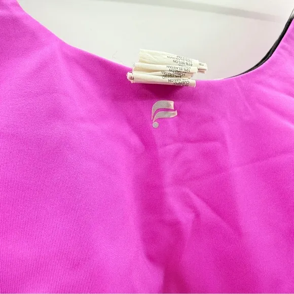 Fabletics Harlow Reversible Medium Impact Sports Bra Sz S Tie Dye Bright‎ Pink - Image 9