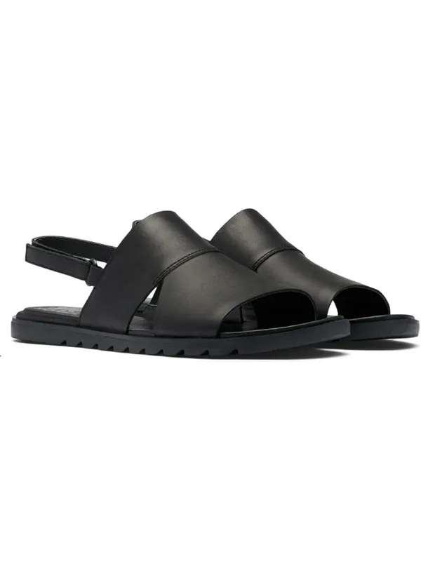 Sorel Women’s ELLA II LEATHER SLINGBACK SANDAL SIZE 10 Gladiator Comfort Walking - Image 3
