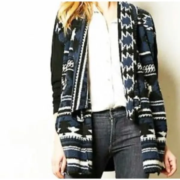 Anthropologie Dolan Santiam Southwestern Blanket Cardigan Western S - Image 2