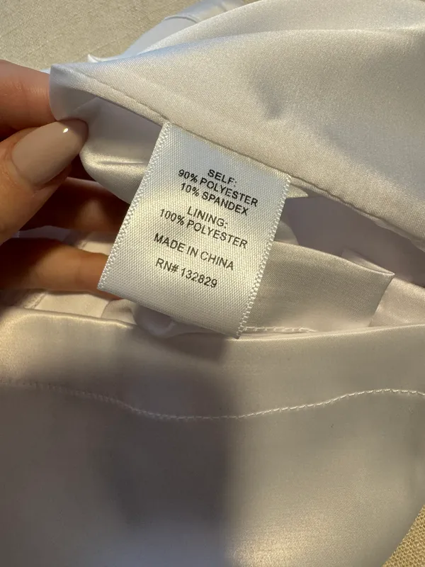 Revolve Eva Strapless Bridal Dress - Image 12