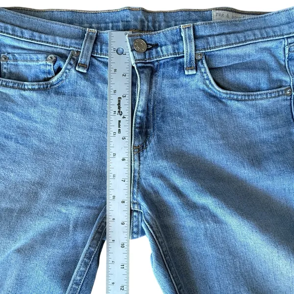 rag & bone The Dre Jeans Stoke Wash Style W1590K510 Color Sunset Women’s Size 28 - Image 11