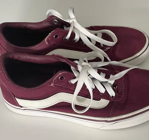 Vans Old Skool burgundy low top sneakers - Image 6