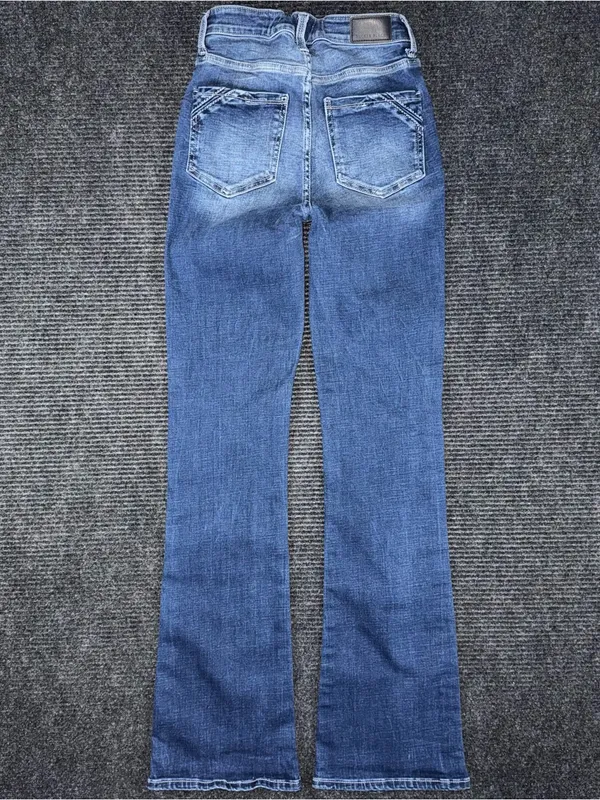 Buckle Black Fit No 75 Bootcut Stretch Jeans Women’s 25x33.5 LONG BBW1354L READ - Image 2