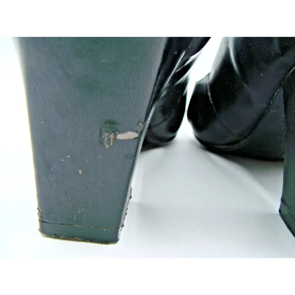 LifeStride Solo Pump Heels Shoes Size 7.5M Black Leather Slip On 21992001 Career - Image 7