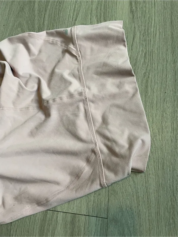 Fabletics Light Pink Ruched Leggings - Image 3