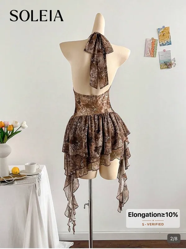Shein Halter Dress - Image 2