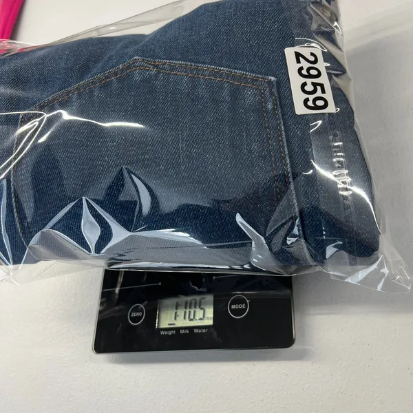Madewell Baggy Straight Jeans Womens 28 Blue Denim Cotton Stretch High‎ Rise - Image 16