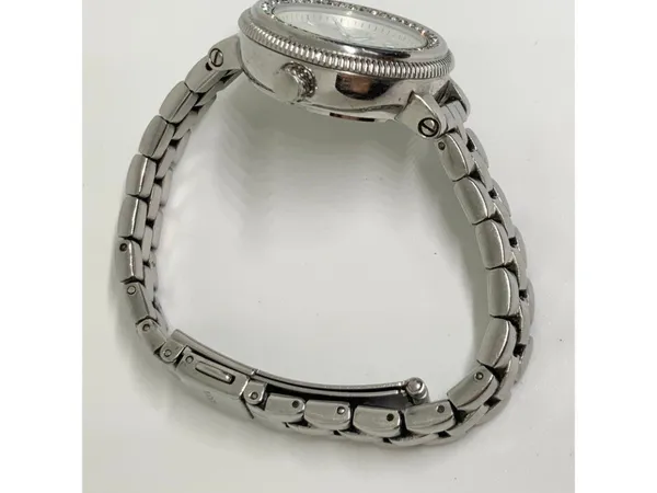 Fossil Quartz women date Watch AM4352 Bridgette all Stainless Steel 28mm running - Image 7