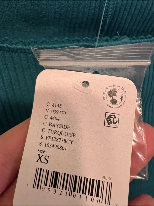 NWT Free People FP Intimately Most Wanted Cardi - Bayside Turquoise - XS - Image 13