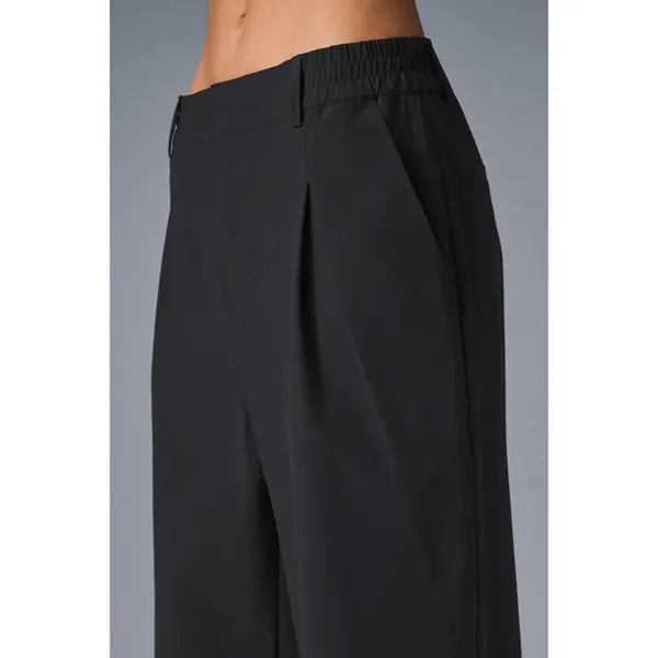 Alo Yoga High-Waist Pursuit Trouser (Regular) Black S - Image 5