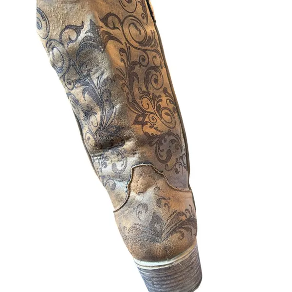 Roper Floral Embroidery Women's Boots - Size 6 - Image 7