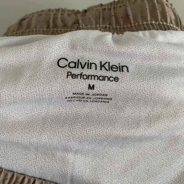 Calvin Klein Performance Taupe Athletic Shorts Size M - Image 3