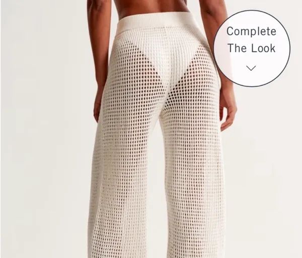 Abercrombie & Fitch Crochet Swim Coverup - Image 2