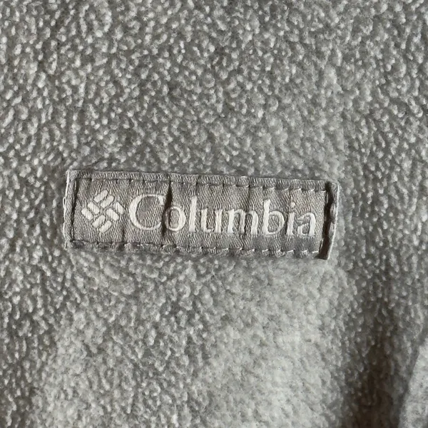322 | Columbia Sportswear Womens XS Full Zip Fleece Jacket Gray Oatmeal‎ Heather - Image 4
