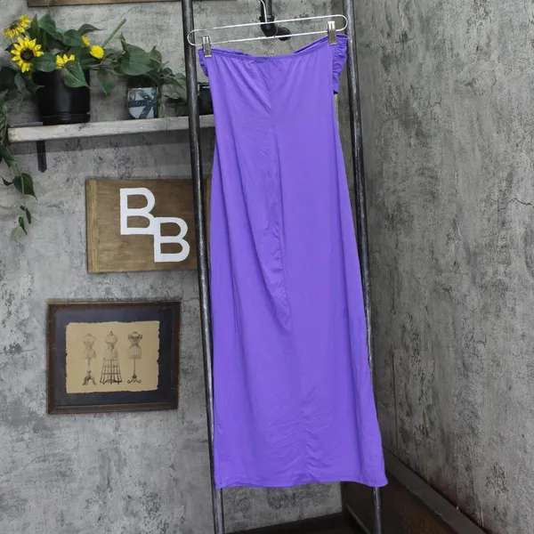 NWT Miken Juniors Shell-Trim Tube Dress I9864M110 Passion Flower Purple S - Image 4