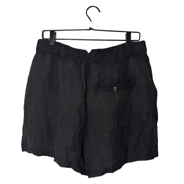 Free People Calla Pleated Linen Shorts B2108 - Image 7
