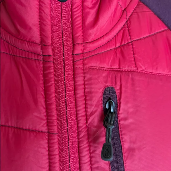 Smartwool PhD Wool Jacket Smartloft Divide Pink Magenta Purple Full Zip Small - Image 7