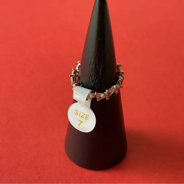 Bomb Party RBP5903 “Feeling Carefree” Cubic Zirconia on Rose Gold Sz 7 Ring NWT - Image 2