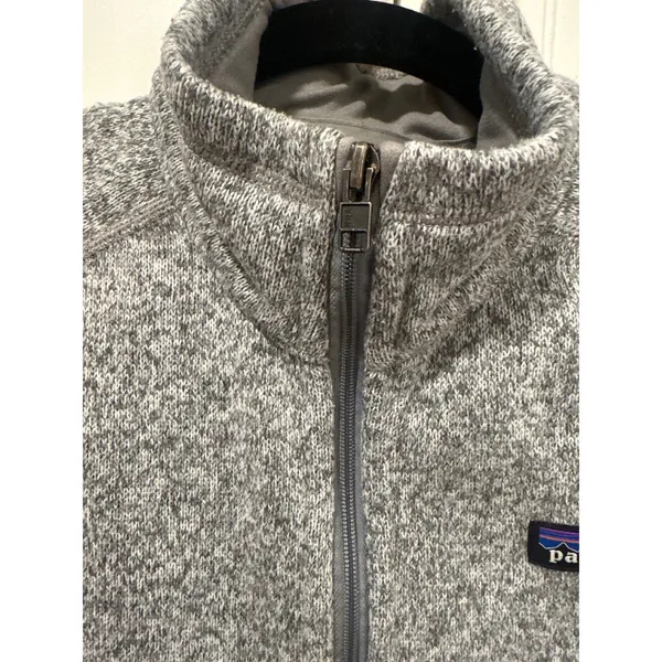 Patagonia better sweater Fleece Jacket Full Zip Gray Women's Size S Cozy Outdoor - Image 5