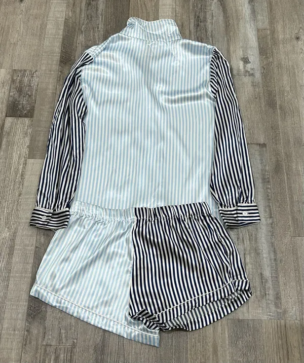 BB Dakota Striped Pajama Set - Image 4