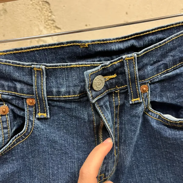 Vintage Y2K Ralph Lauren Polo Jean Classic Boot Cut Mid Rise Jeans Stretch Denim - Image 4