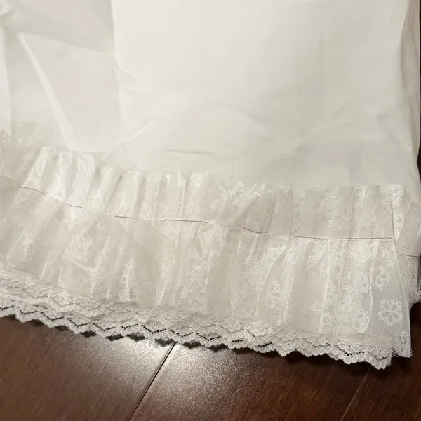 Elegant White Bridal Slip - Image 2