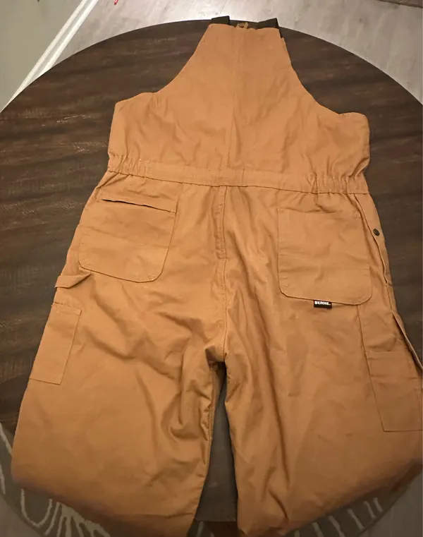Berne Men's Deluxe Work Overalls Insulated Bib Size 2XL - Image 10
