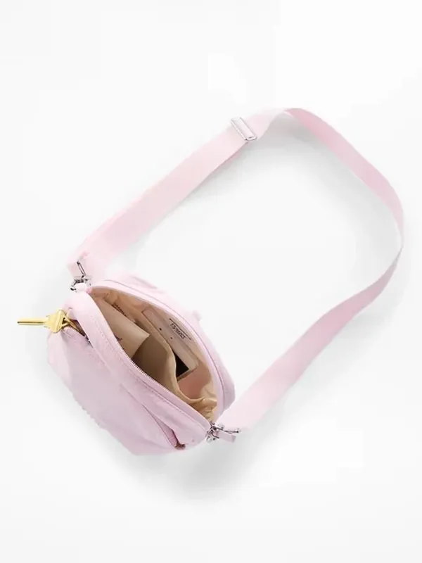 New Athleta All About Vertical Crossbody Bag Primrose Pink - Image 2