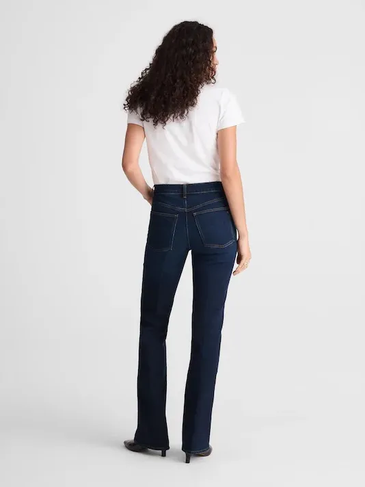 Madewell Relaxed Bootcut Jeans high rise dark wash women’s Size 29 NWT - Image 4