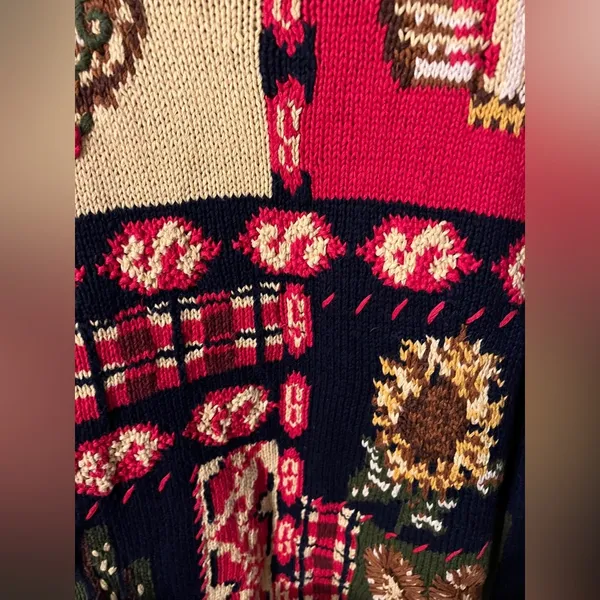 “The Eagles Eye” Autumn Cardigan- 1993 Vintage - Image 8