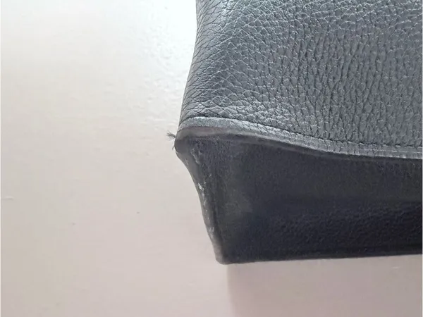 Coach Black Polished Pebble Leather Charlie Carryall Tote 25137 - Image 3
