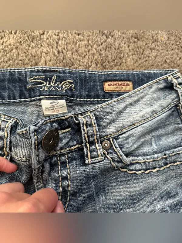 Silver Jeans denim Jean shorts McKenzie - Image 3