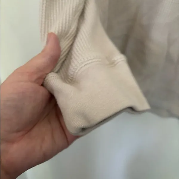 Abercrombie & Fitch Waffle Thermal Long Sleeve Top Small - Image 4