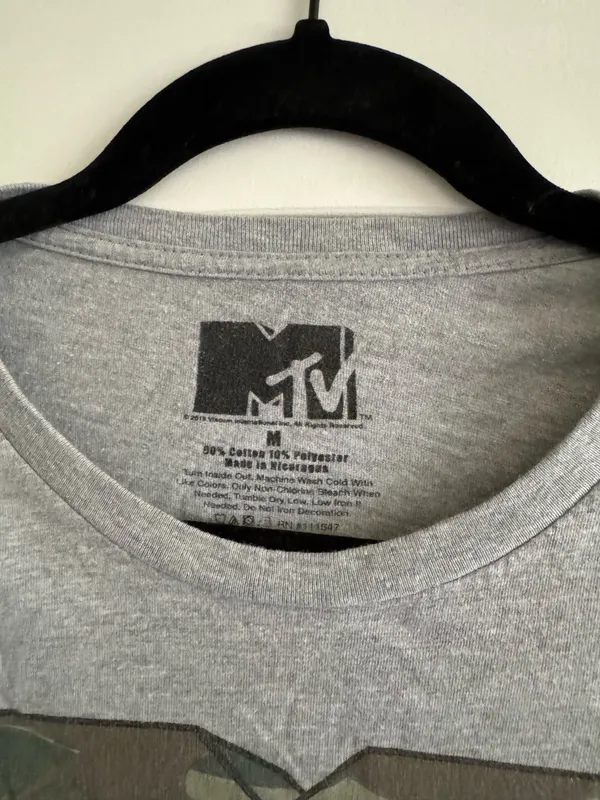 MTV Gray Logo Tee - Image 4