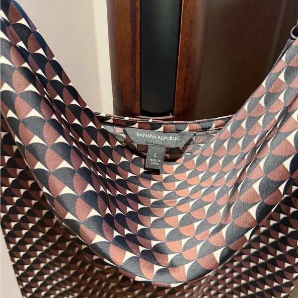 Banana Republic Brown Strappy Midi Dress w Slit - Image 3