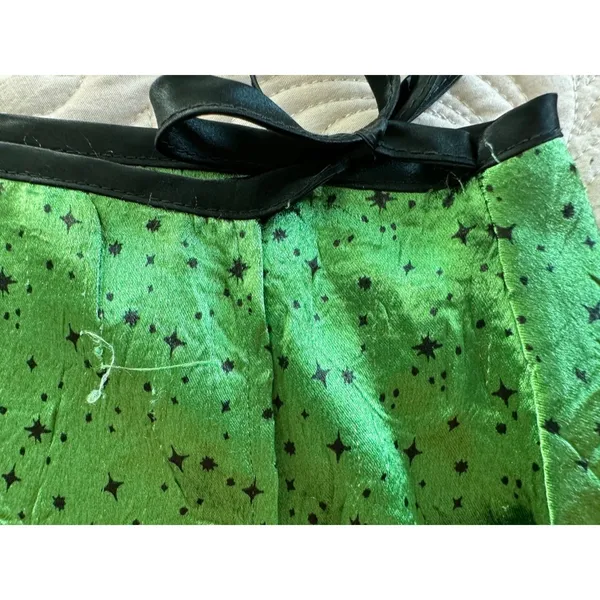 Urban Outfitters Neon Green Festival Wrap Mini Tie Skirt Women's Sz S - Image 9