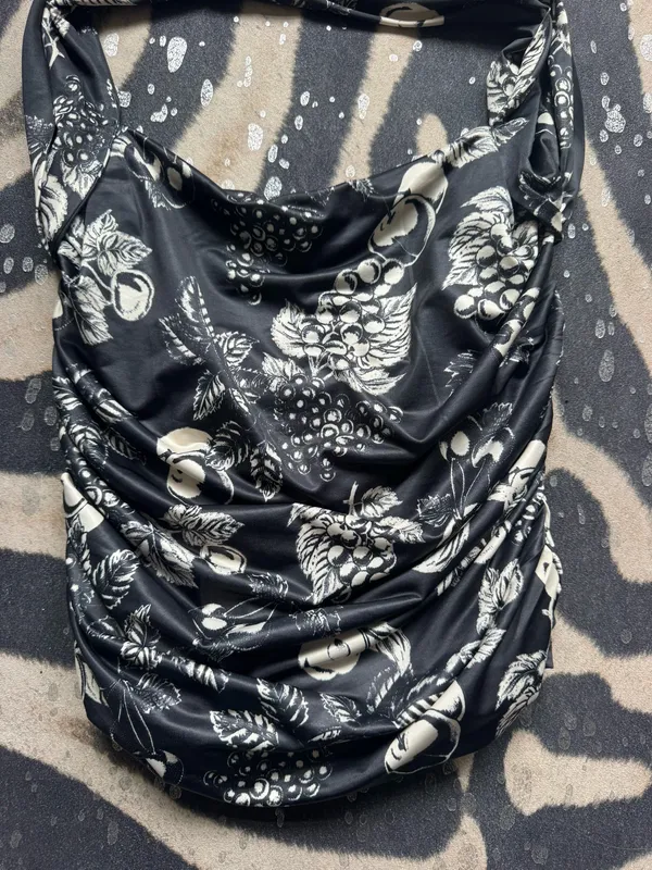 Free People Tommie Ruched Satin Top - Image 3