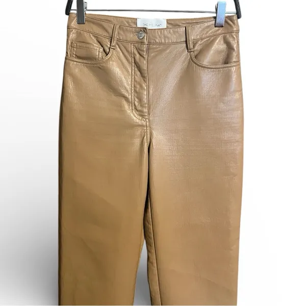 Wilfred The Melina Pant Shitake Vegan Leather Pants Size 4 - Image 5