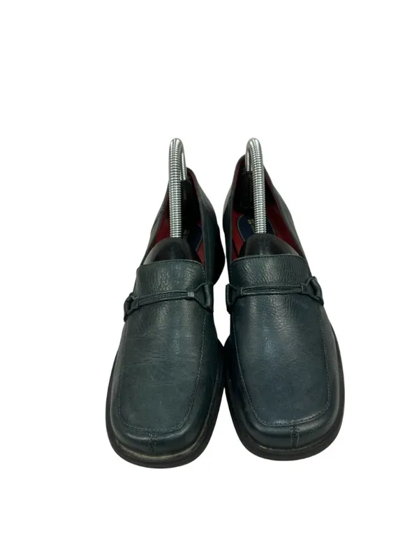 Naturalizer Womens Leather Loafers Black Size 7.5M Slip-On Comfort Shoes - Image 7