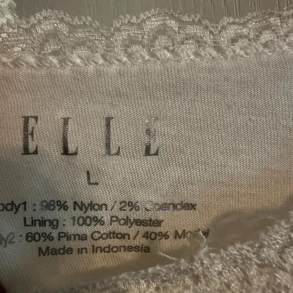 Cream Floral Lace Cami Top Ethereal Fairycore Coquette Cottagecore Layering - Image 3