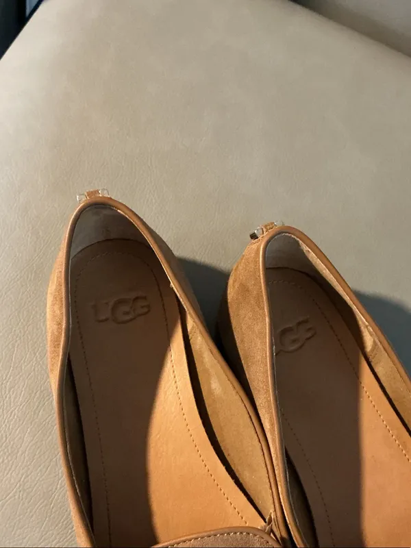 UGG Women's Suede Loafers in Tan - Image 3