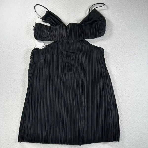 ASTR The Label Mini Dress Cut Out Spaghetti Strap New Women's Large Black - Image 10