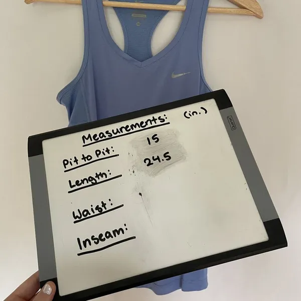 Nike Dri-fit sz XS nike‎ running top racerback athleisure lightweight v-neck - Image 4