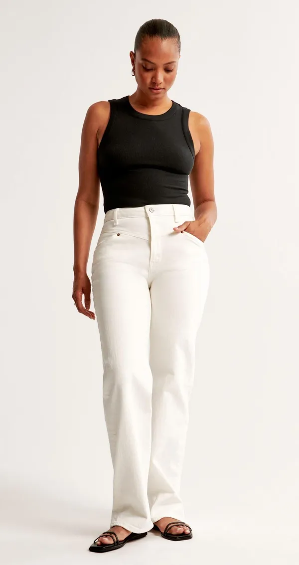 Abercrombie The 90’s Relaxed Jean High Rise Curve Love - Image 7