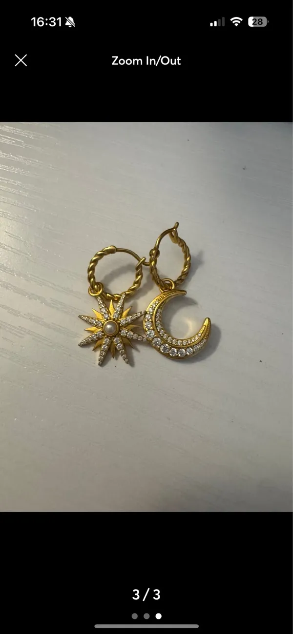 Missoma earrings Gold - Image 2