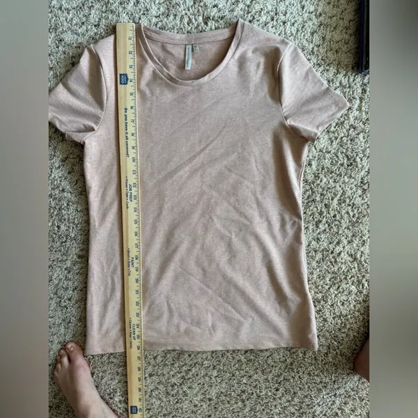 Banana‎ Republic blush sparkle top, M - Image 6