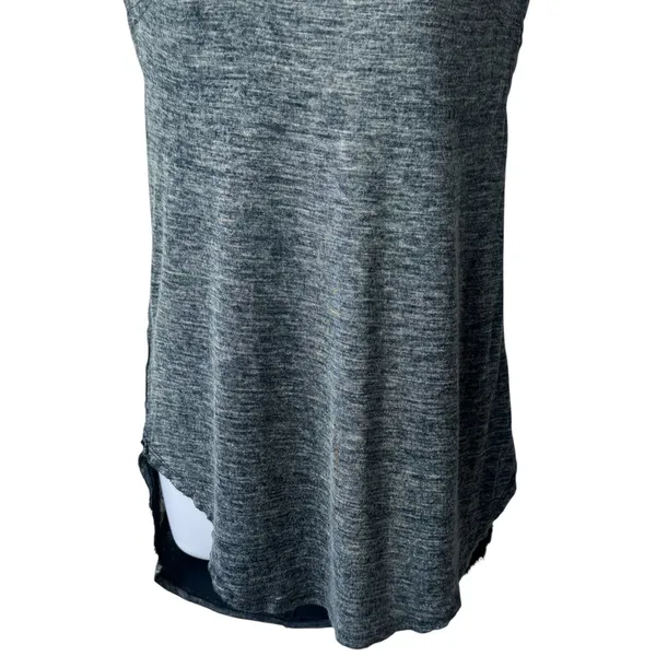 We The Free Studded Slub Jersey Tank Top Deep Blue‎ Black Rocker Grunge M - Image 4