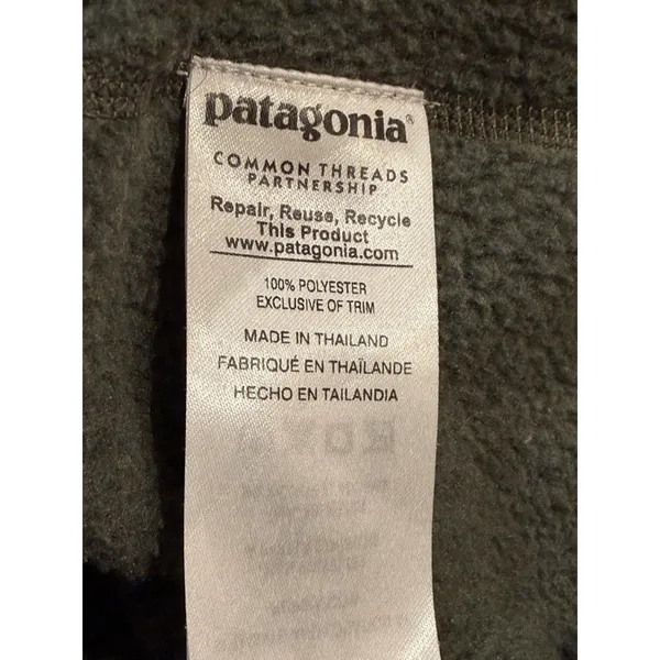 Patagonia Better Sweater Jacket XS Olive Green Full Zip Fleece 25542 Gorpcore - Image 7