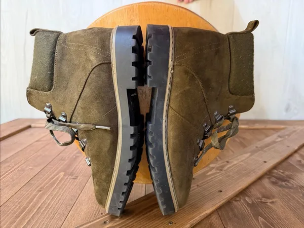 Cliffs by White Mountain Women’s Size 7.5 Olive Green Lace-Up Hiker Ankle Boots - Image 5