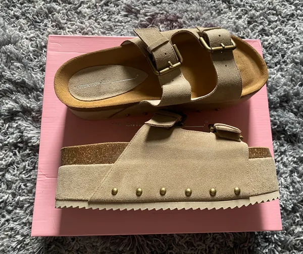 Free People Flatform Sandals - Image 8